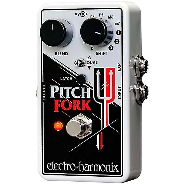 Pitch Fork Polyphonic Pitch Shifting Guitar Effects Pedal