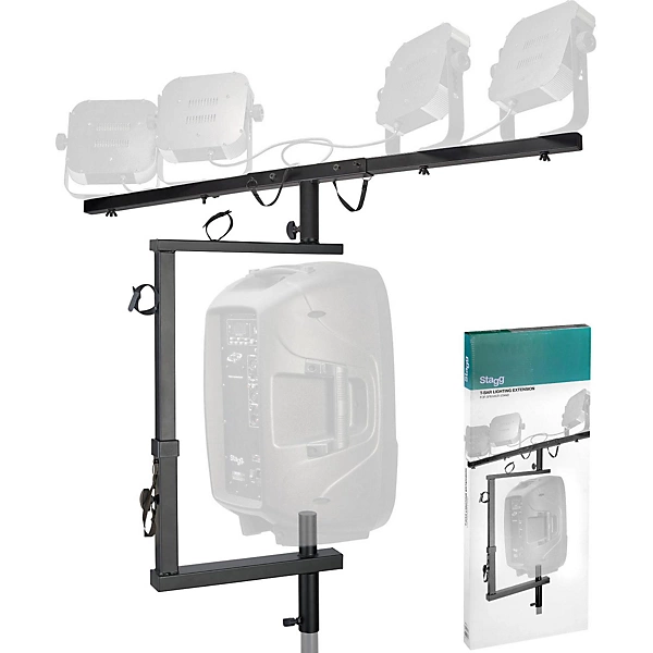 T Bar Lighting Extension For Speaker Stand