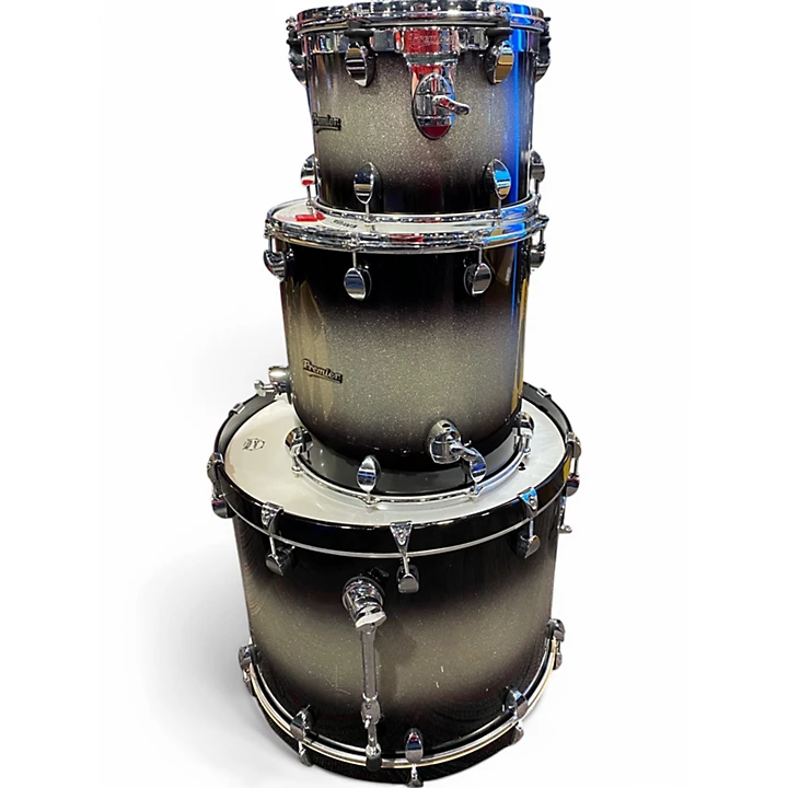 Premier Used Premier 3 Piece Elite Silver Burst Drum Kit.gc