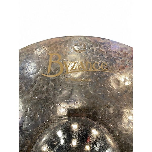 MEINL Used MEINL 21in BYZANE TRANSITION RIDE Cymbal.gc