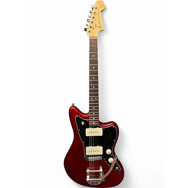 Used 2016 Fender American Special Jazzmaster Limited Edition with  Bigsby Candy Apple Red Solid Body Electric Guitar