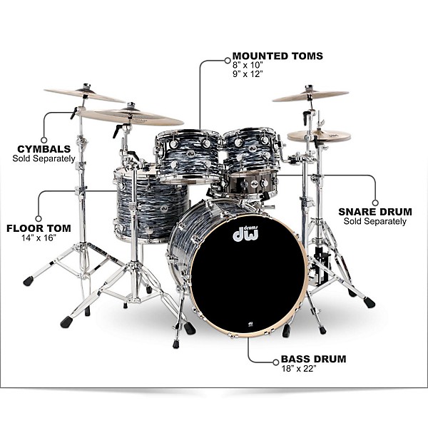 DW Collector's Series 4 Piece FinishPly