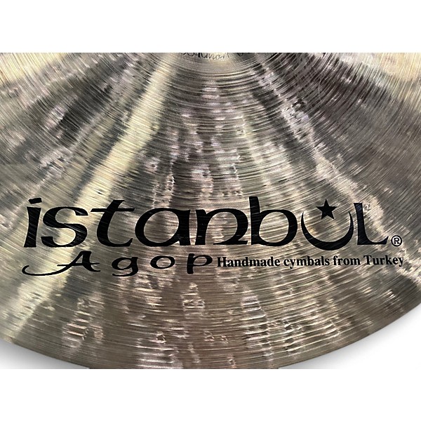 Istanbul Agop Used Istanbul Agop 20in Agop Traditional Medium Ride Cymbal.gc