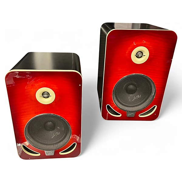 Gibson Used 2015 Gibson Limited Edition LP8 Studio Monitor Pair Powered Monitor.gc