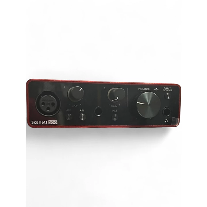 Focusrite Used Focusrite Scarlett Solo Gen 3 Audio Interface