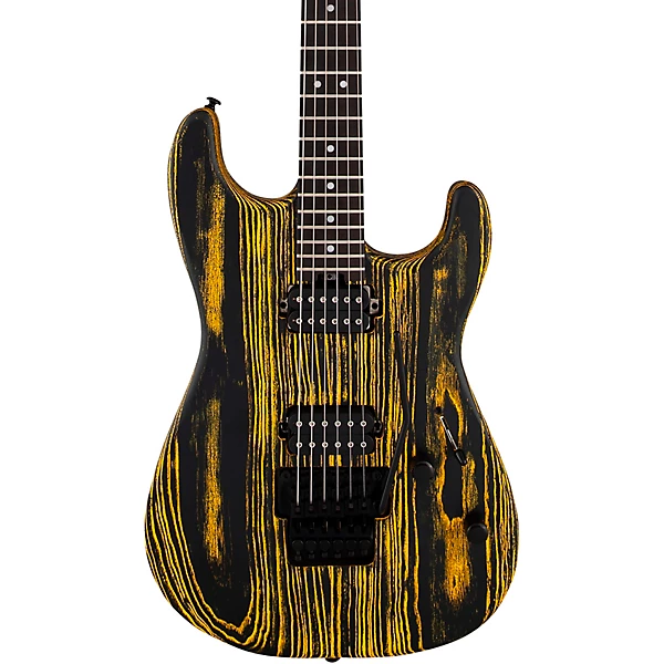 Charvel Pro Mod San Dimas Style 1 HH FR E Ash Electric Guitar Level 1 Old Yella K59695004005000.gc
