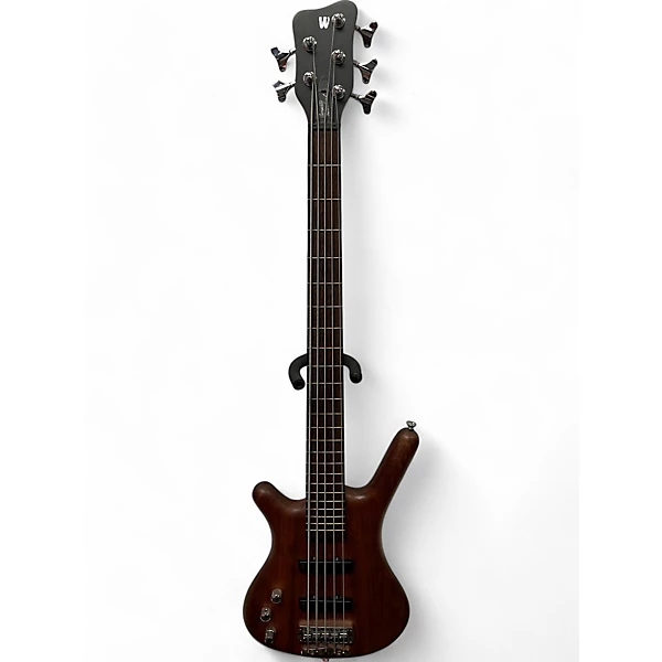 Used Warwick Pro Series Standard Corvette 5 String LEFT HANDED Natural Electric Bass Guitar