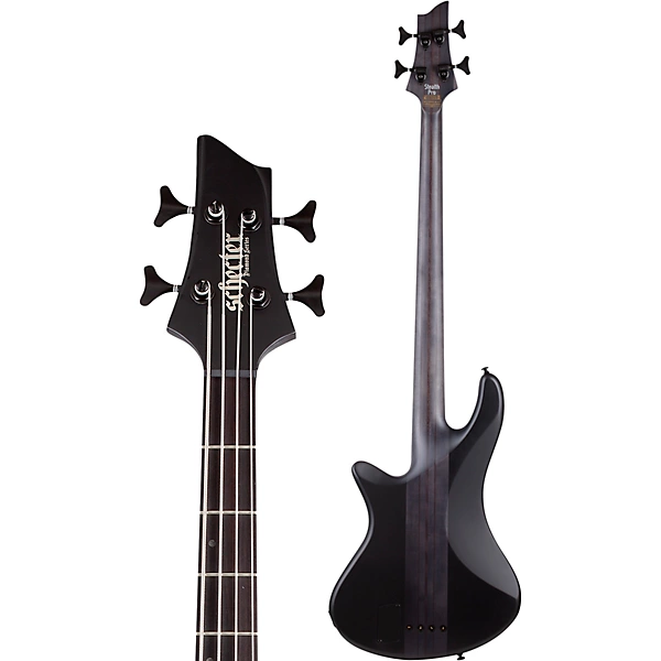 Schecter Guitar Research Stiletto 4 Stealth Pro Satin Black