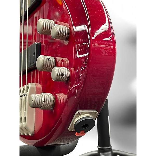 Ibanez Used Ibanez BTB400QMTR RED Electric Bass Guitar.gc