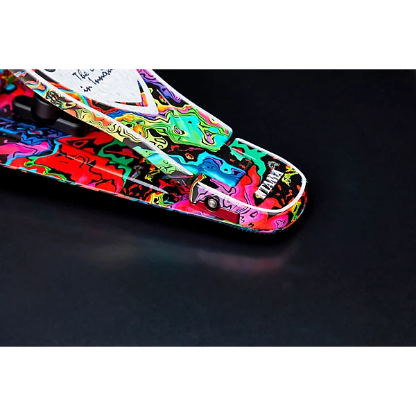 Limited Edition 50th Anniversary Iron Cobra Power Glide Psychedelic Rainbow Single Pedal