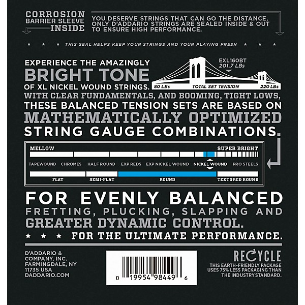 EXL160BT Balanced Tension 50