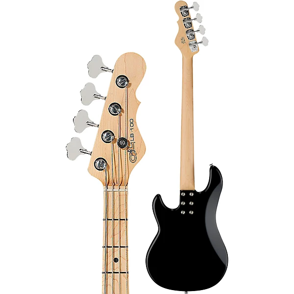 G&L Fullerton Deluxe LB 100 Electric Bass Jet Black