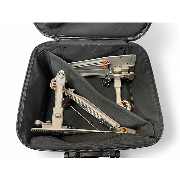 Pearl Used Pearl DEMON ELIMINATOR CHAIN DRIVE DOUBLE Double Bass Drum Pedal.gc
