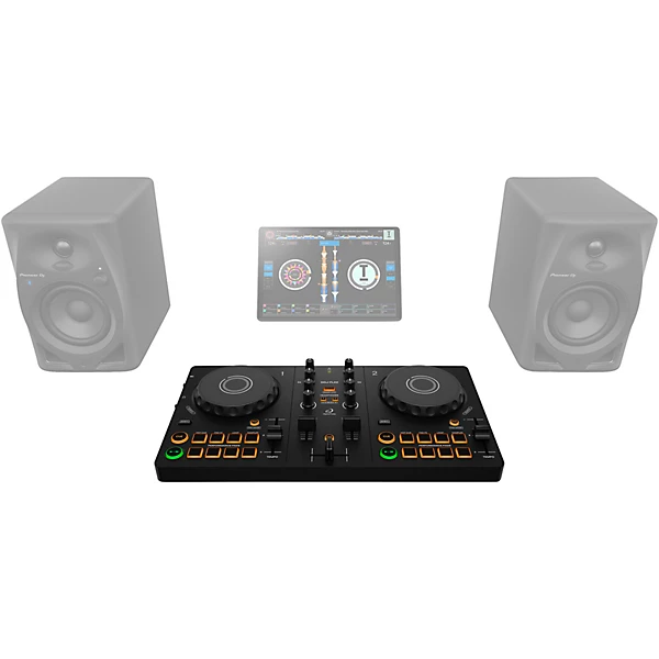 DDJ FLX2 Entry Level DJ Controller for rekordbox and Serato Black
