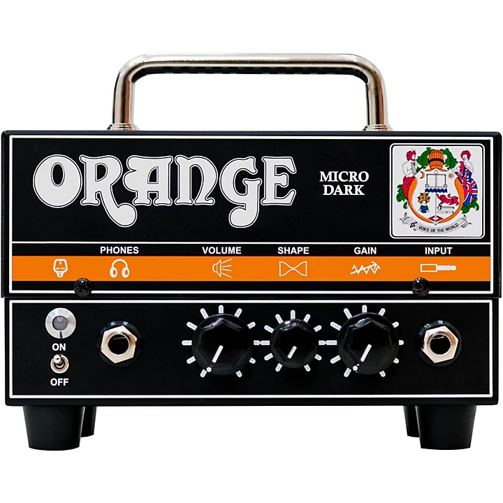 Orange Amplifiers Micro Dark 20W Tube Hybrid Amp Head Level 1 J26230004000000.gc