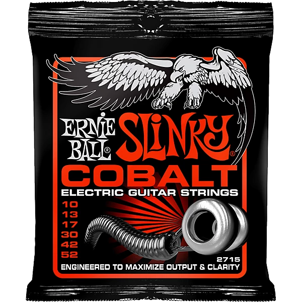 2715 Cobalt Skinny Top Heavy Bottom Electric Guitar Strings