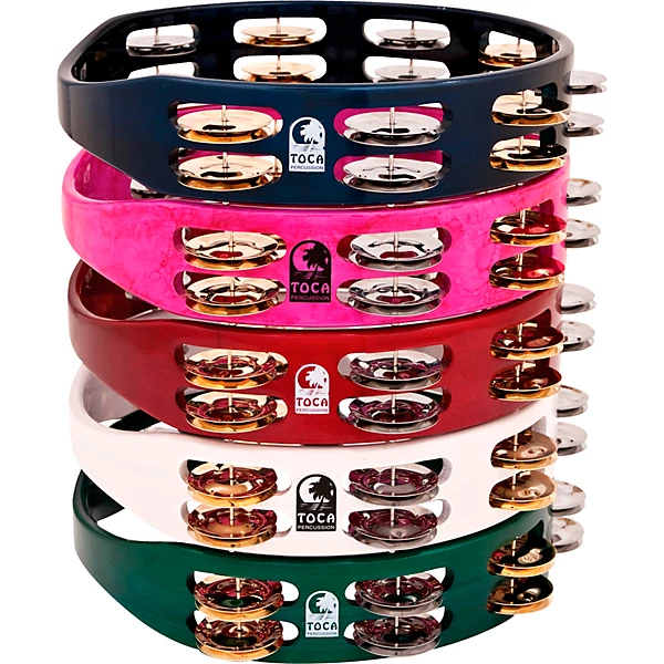 Toca Colorsound Tambourine 10 in. Green