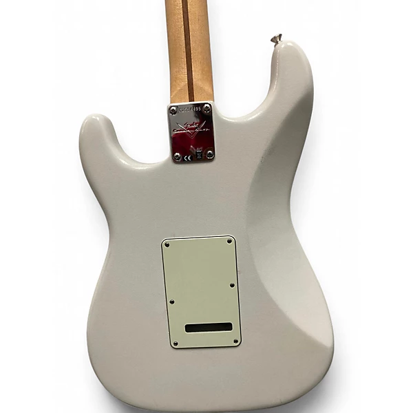 Used Fender Custom Shop Zf Stratocaster Nos Hss Matte Olympic White Solid Body Electric Guitar