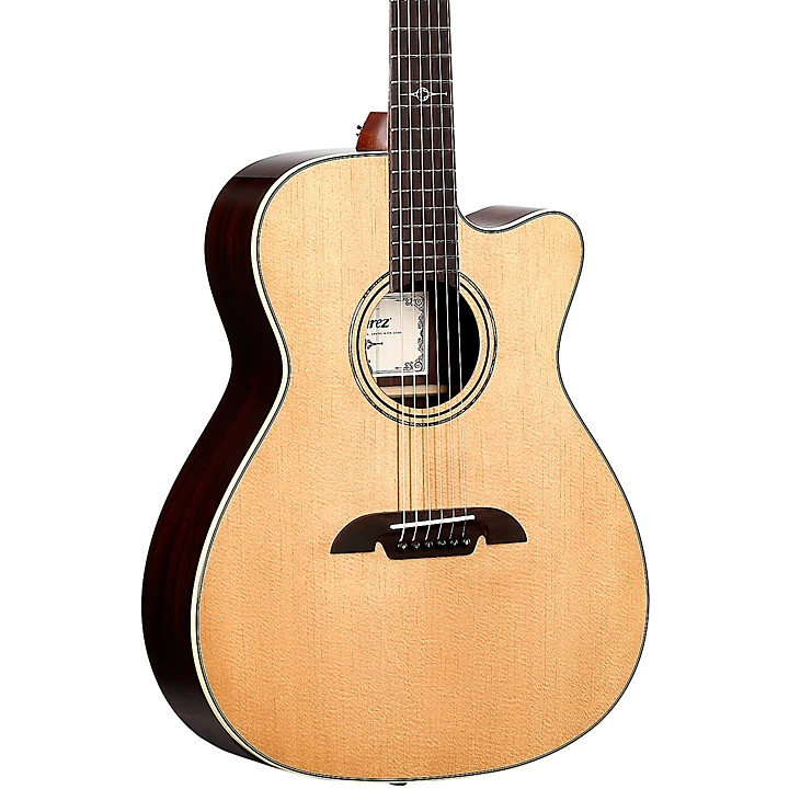 Alvarez MF70CE Folk OM Acoustic Electric Guitar Natural