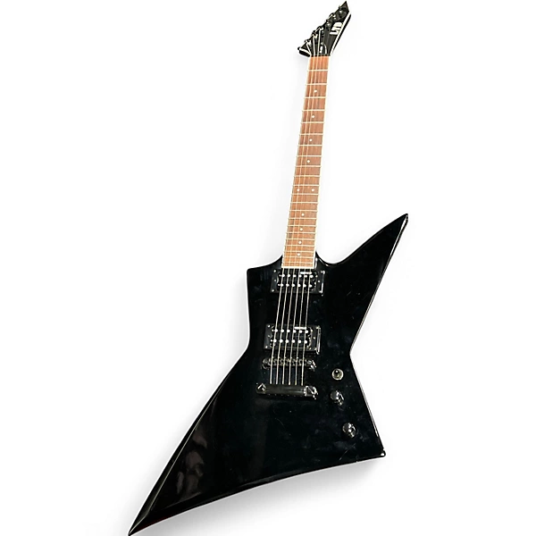 Used ESP Ex 200 Black Solid Body Electric Guitar