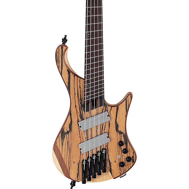 Ibanez EHB1675MS 5 String Multi Scale Ergonomic Headless Bass Guitar Natural Flat