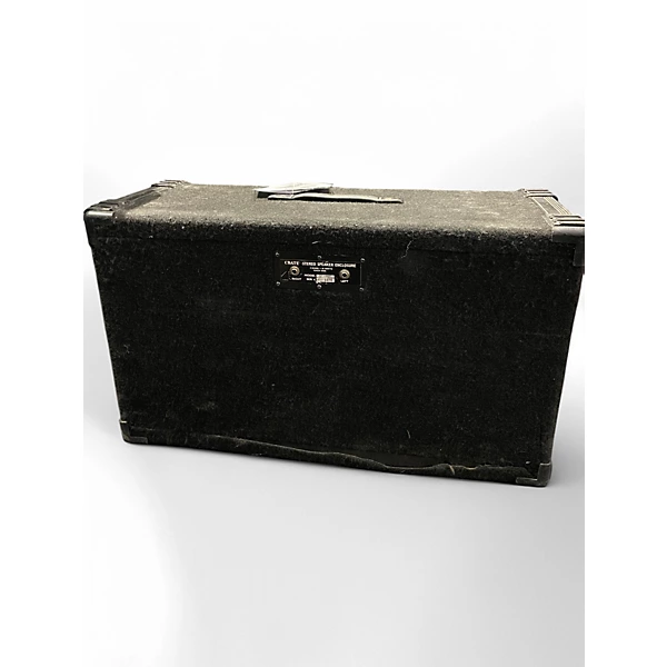 Used Crate Stereo Speaker Cab 2x12 Guitar Cabinet