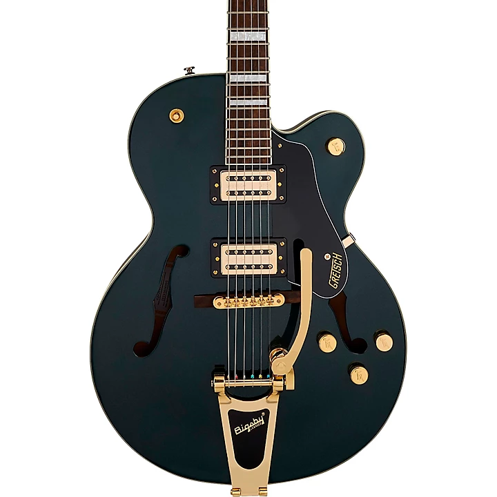 Gretsch Guitars G2420TG Streamliner Hollowbody With Bigsby LTD Electric Guitar Cadillac Green