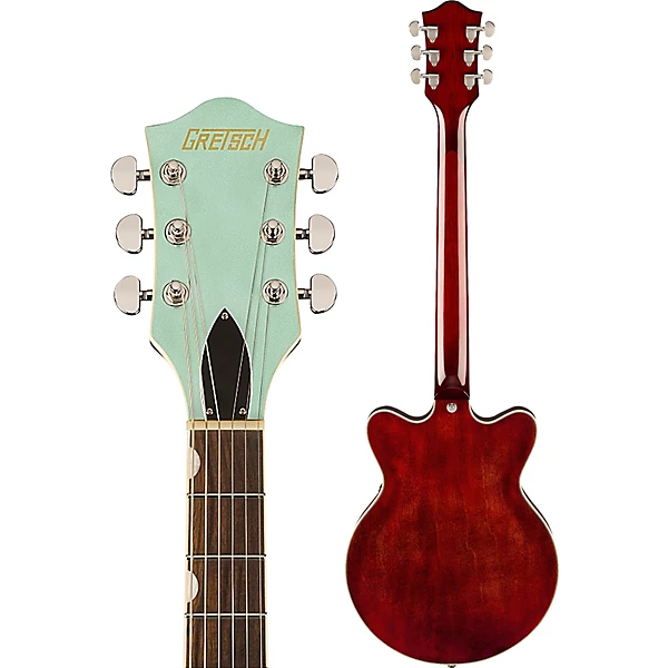 Gretsch Guitars Streamliner Limited Edition Center Block Jr. Double Cut Electric Guitar With Bigsby Mint Metallic