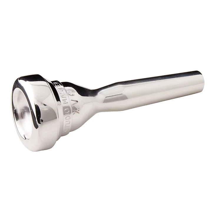 XV Studio Master Series Trumpet Mouthpiece in Silver XV2