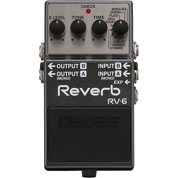 RV 6 Digital Delay Reverb Guitar Effects Pedal