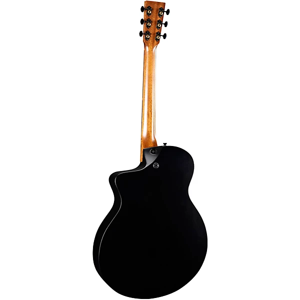 SCE Custom Road Series Ziricote Acoustic Electric Guitar Black