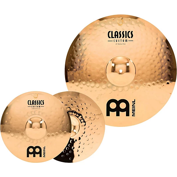 Classics Custom Triple Bonus Pack Cymbal Box Set With Free 8 Bell 10 Splash