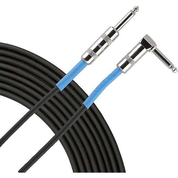 Advantage Instrument Cable Angled Straight 10 ft Black