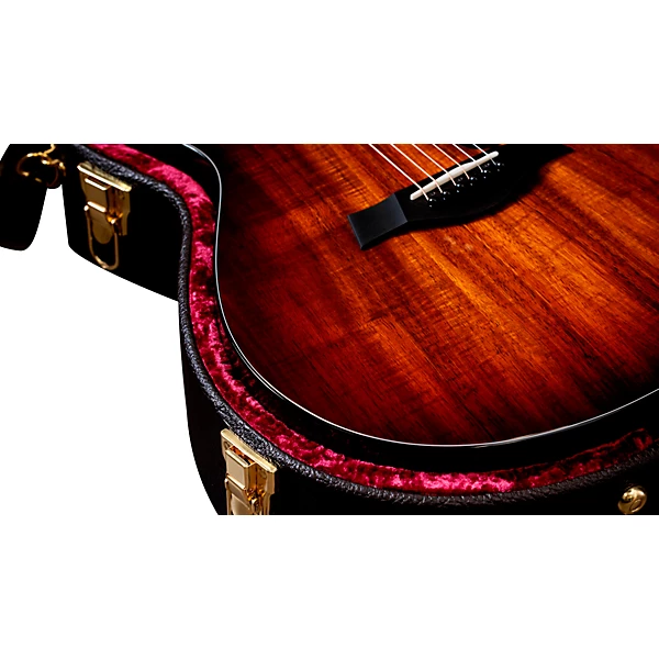 222ce K Deluxe Grand Concert Acoustic Electric Guitar Shaded Edge Burst