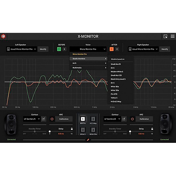 IK Multimedia iLoud Micro Monitor Pro 3 Studio Monitors Pair Level 1 M15413004000000.gc
