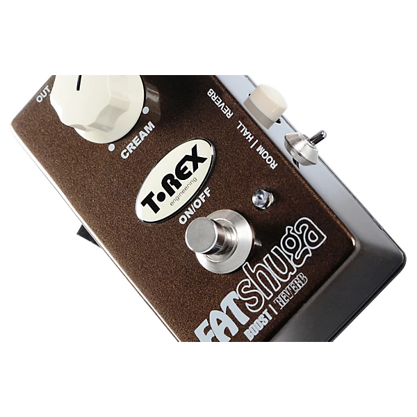Fat Shuga Boost with Reverb Guitar Effects Pedal