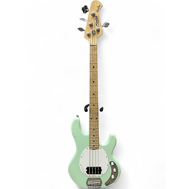 Sterling by Music Man Used Sterling by Music Man Sub 4 Mint Green Electric Bass Guitar