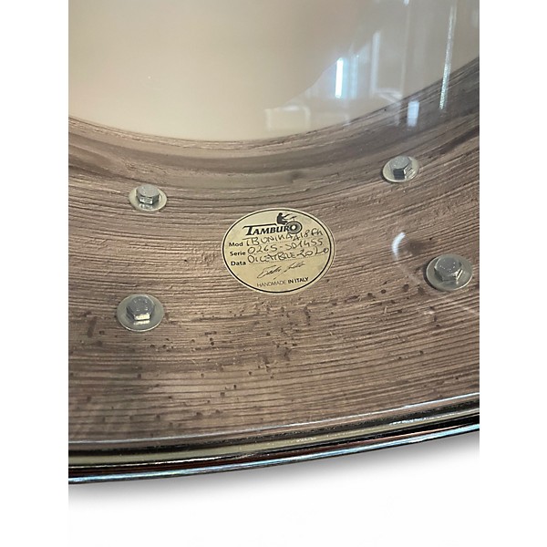 TAMBURO Used TAMBURO 4 Piece UNIKA BLACK GALAXY Drum Kit.gc