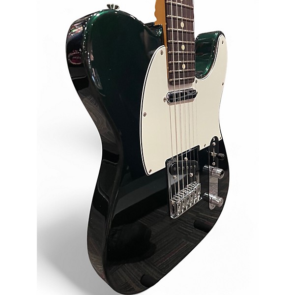 Used Fender Player II Telecaster British Racing Green Solid Body Electric Guitar