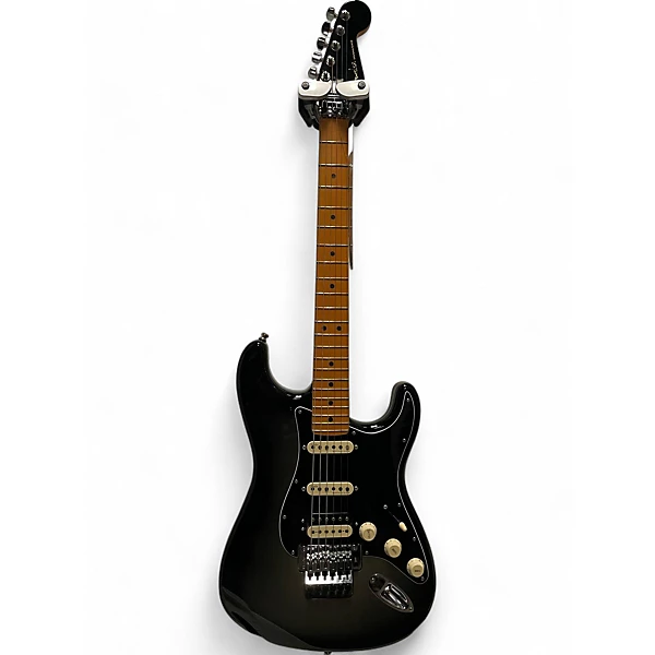 Used 2022 Fender ultra luxe Floyd Rose Stratocaster silver burst Solid Body Electric Guitar