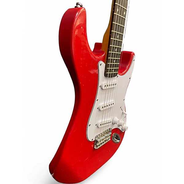 Used Lotus S STYLE  Red Solid Body Electric Guitar