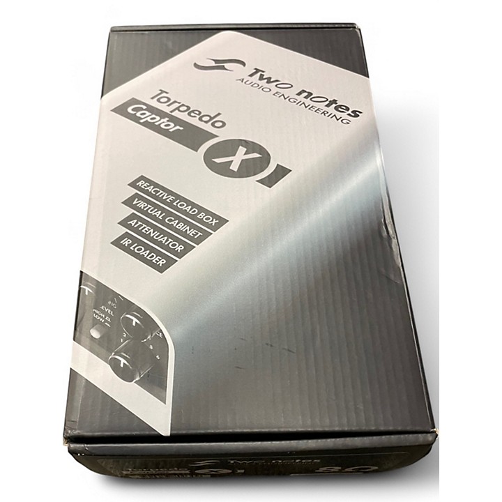 Two Notes AUDIO ENGINEERING Used Two Notes AUDIO ENGINEERING Torpedo Captor X 8 ohm Power Attenuator