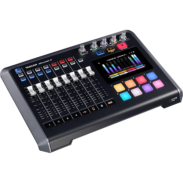 TASCAM Mixcast 4 Integrated Podcast Production Studio Level 1 L82620004000000.gc