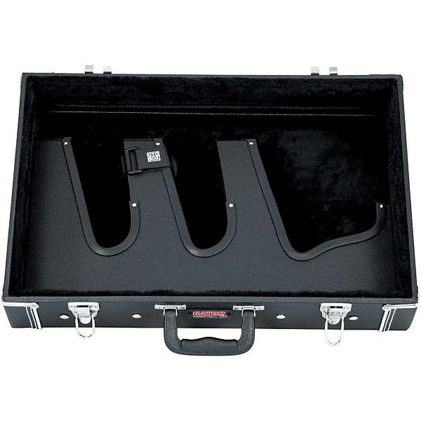 Gig Box Jr Pedal Board Guitar Stand Case with Power Black