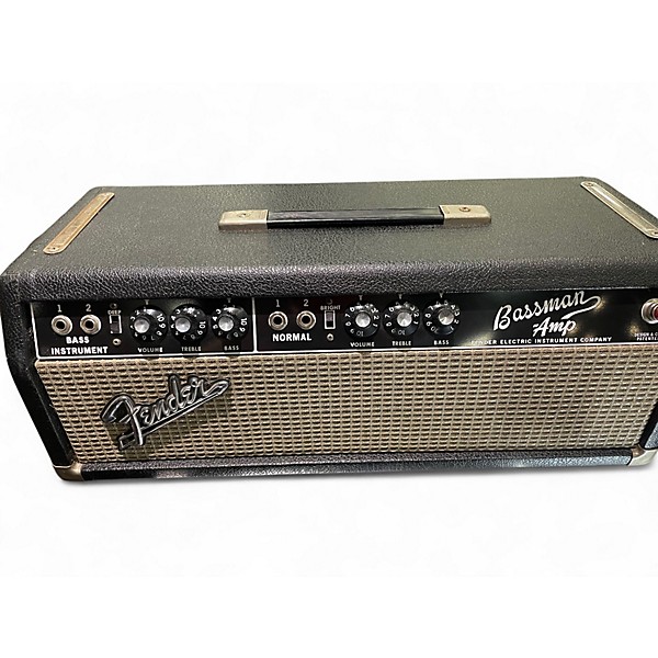 Vintage 1968 Fender Bassman Tube Guitar Amp Head