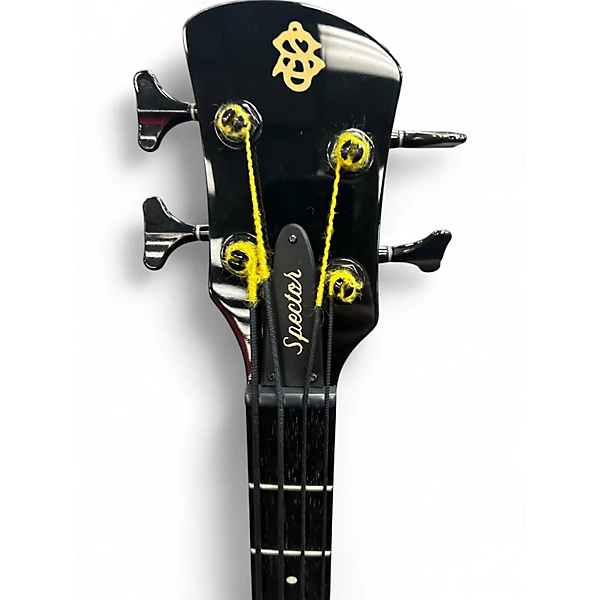 Used Spector PERFROMER 4 Black Electric Bass Guitar
