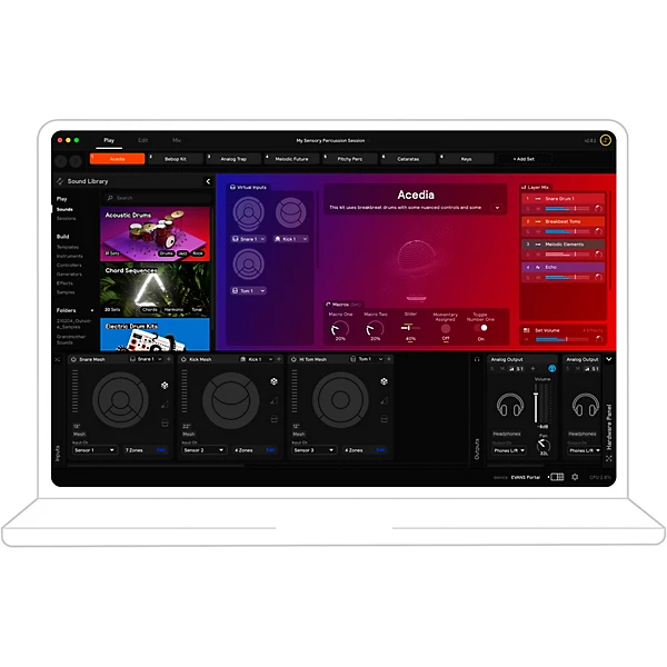 Hybrid Sensory Percussion Sound System