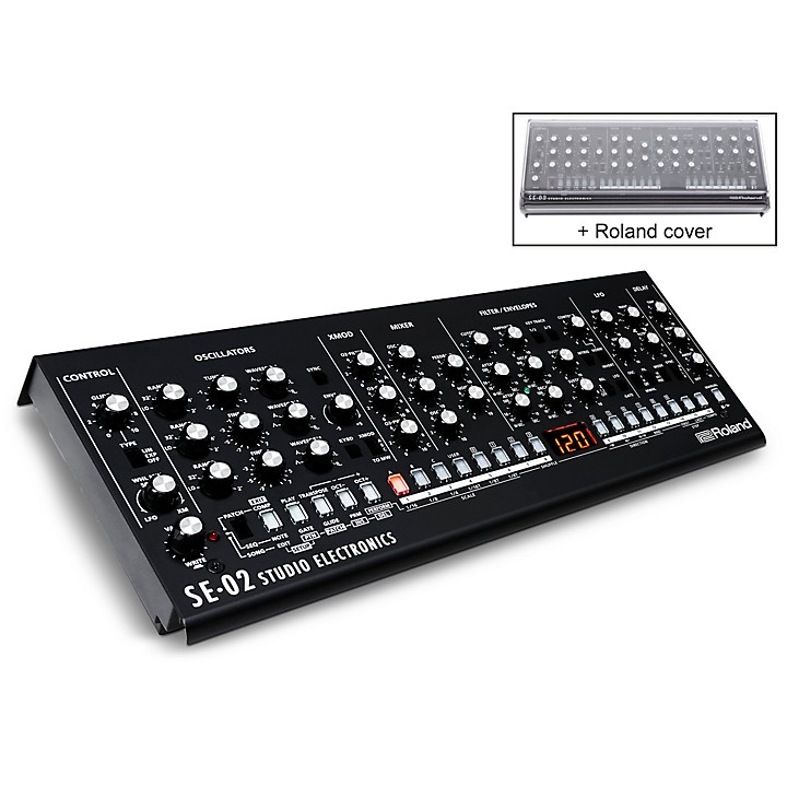 Boutique SE 02 Analog Synthesizer with Decksaver Cover