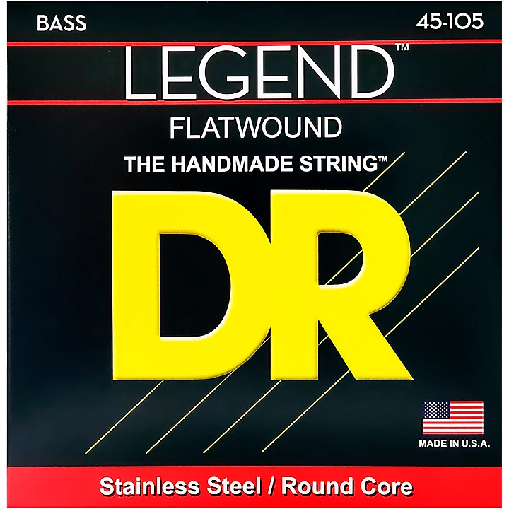 Flatwound Legend Bass Strings Medium