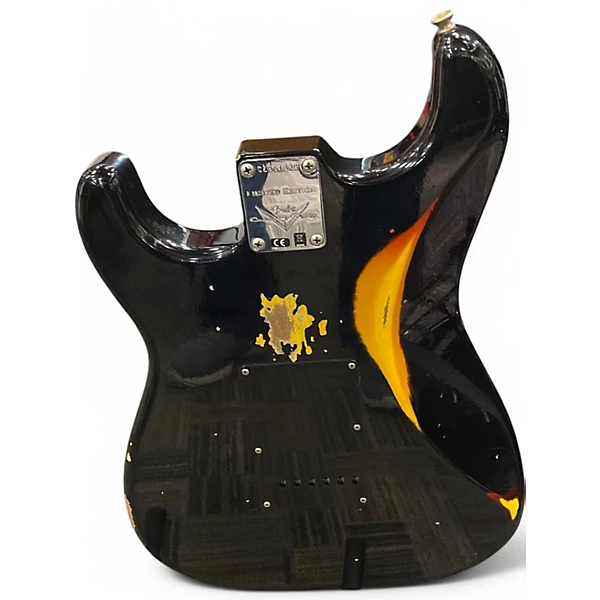 Fender Used Fender CUSTOM LTDDUAL MAGII RELIC BLACK Solid Body Electric Guitar.gc